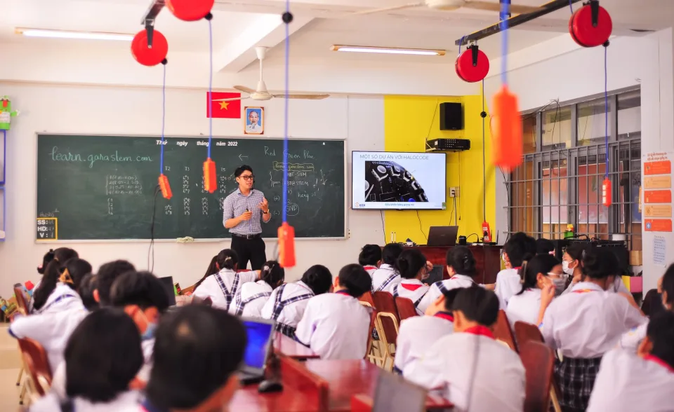 Không gian lớp học